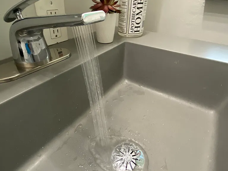 Luxury DVX faucet.