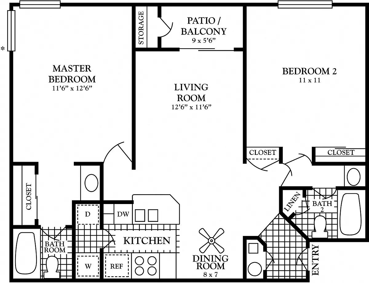 Floor plan The Alpine