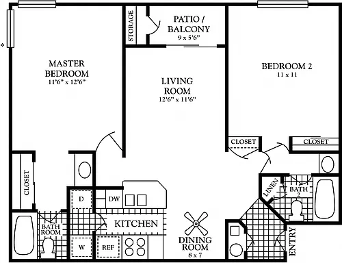 Floor plan The Alpine