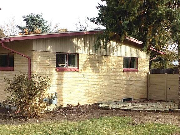 West side of home