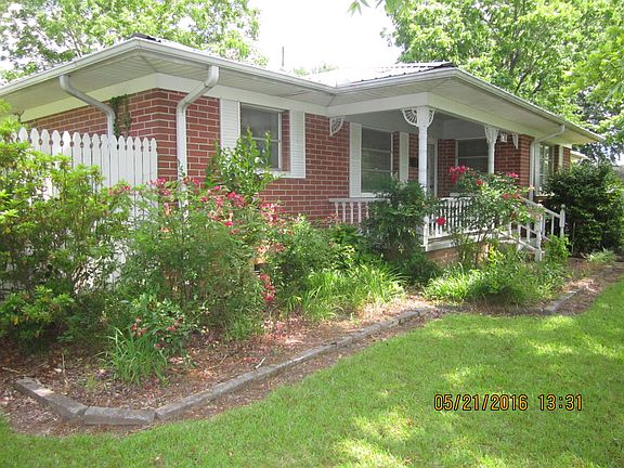 Left side of front of house