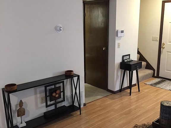 Living room with Laminate floor
