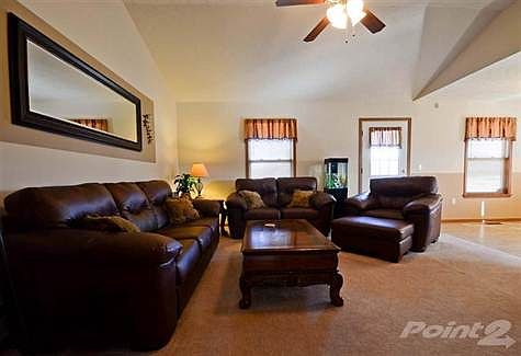 Living room from entry