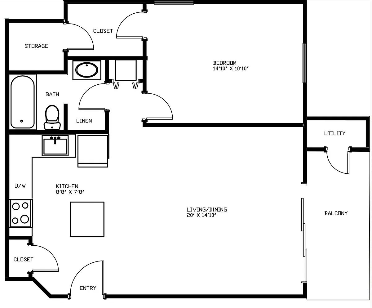 Floor plan The Adler