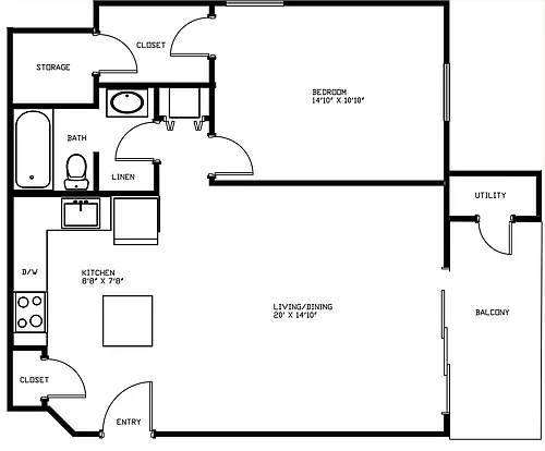 Floor plan The Adler
