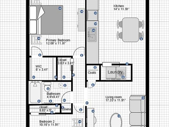 4th image of 2612 9th Ave #2