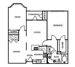 Floor plan D1