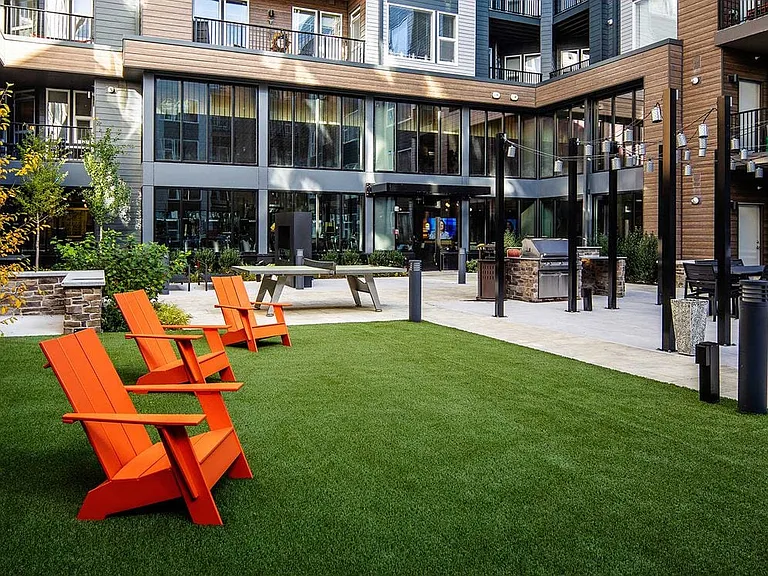 Play Courtyard with BBQ Area and Gaming