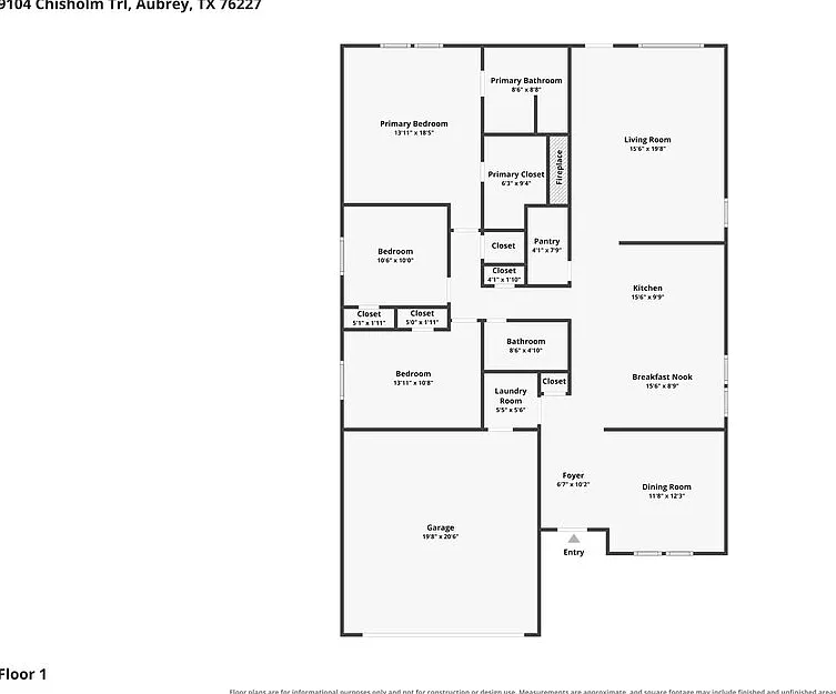 3 bed, 2.0 bath, 1802 sqft, $1,970 — Photo 2