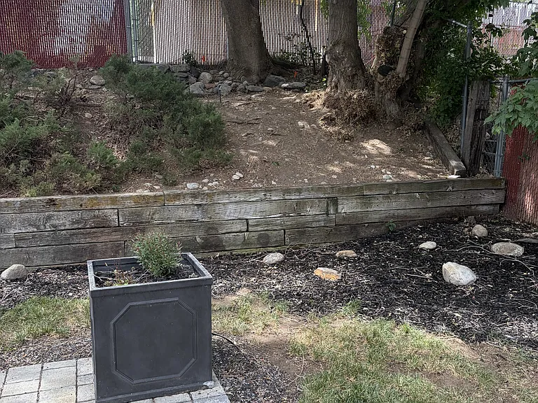 View from patio door off dining area.
