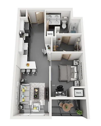 Floor plan Q