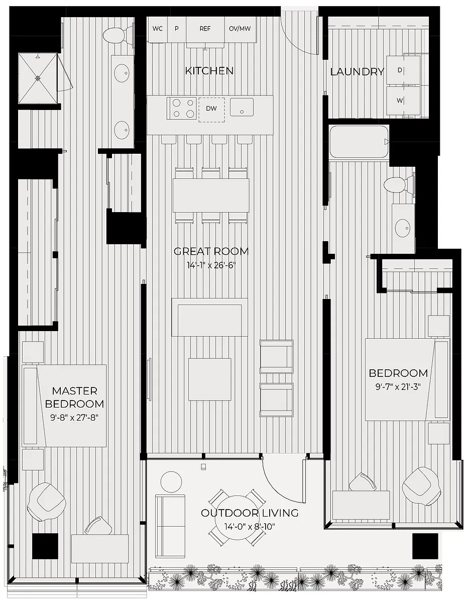 Floor plan Marigold