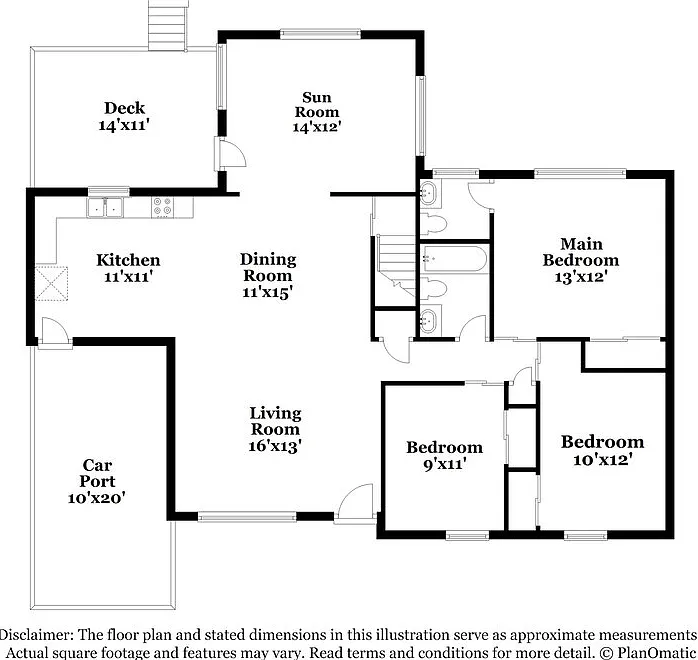 3 bed, 1.5 bath, 1286 sqft, $2,100 — Photo 2