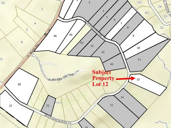 24-12 Winnipesaukee Drive Survey lot 12 Town lot 24, Wolfeboro, NH 03894