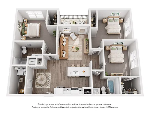 Floor plan The Porter