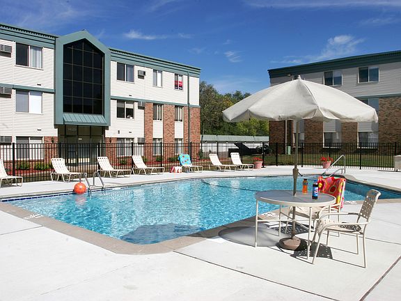 Heated outdoor pool