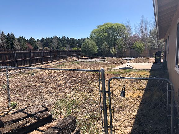 Backyard from utility yard