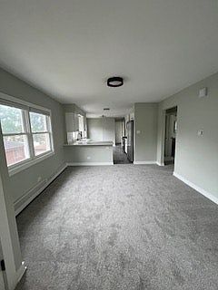 living room + kitchen