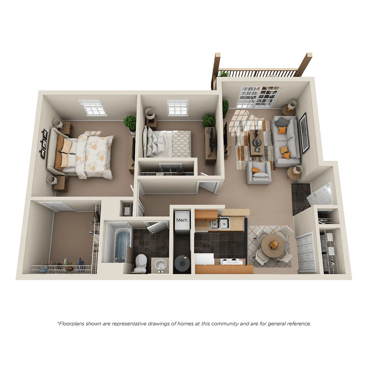 Floor plan The Winchester
