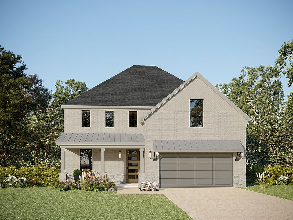 Plan 1565 Elevation C w Stone