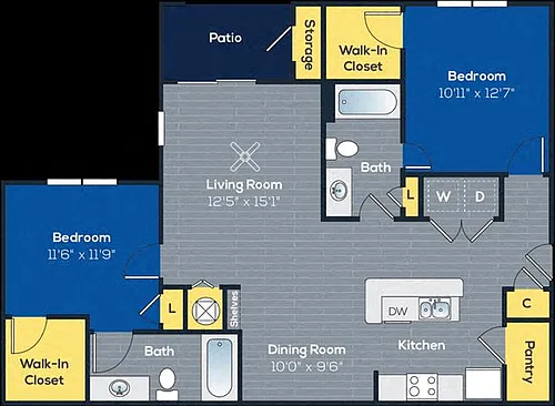 Floor plan Brasstown