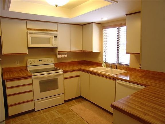 Spacious and light kitchen with views to private back yard