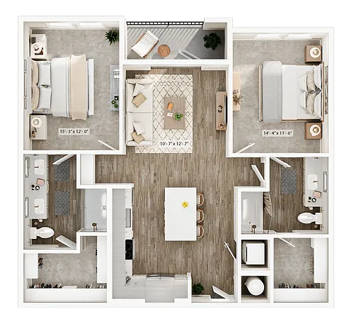 Floor plan B02