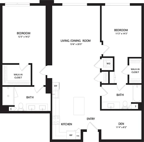 Floor plan B71