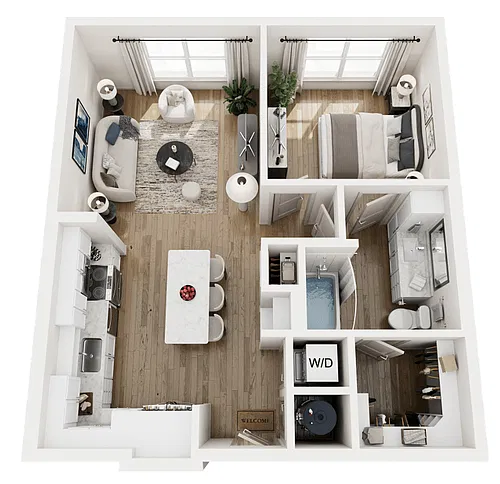 Floor plan A1