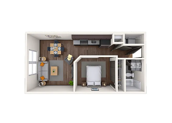 Floor plan Riverwalk