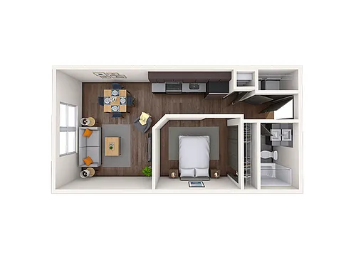 Floor plan Riverwalk