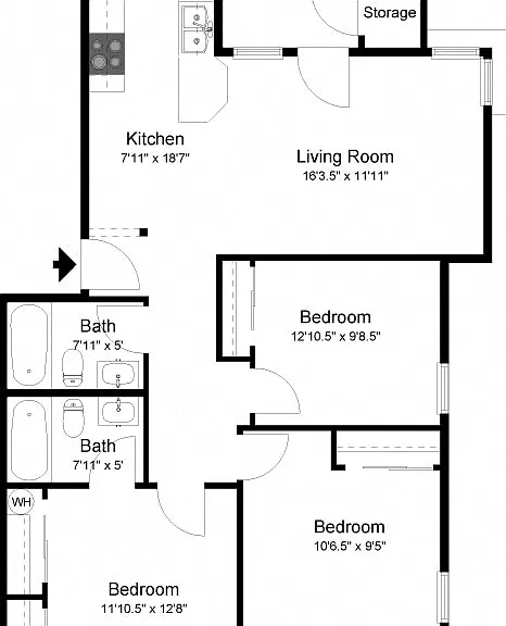 Commons at Creekside Apartments — Photo 43