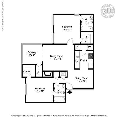 Floor plan Lenox