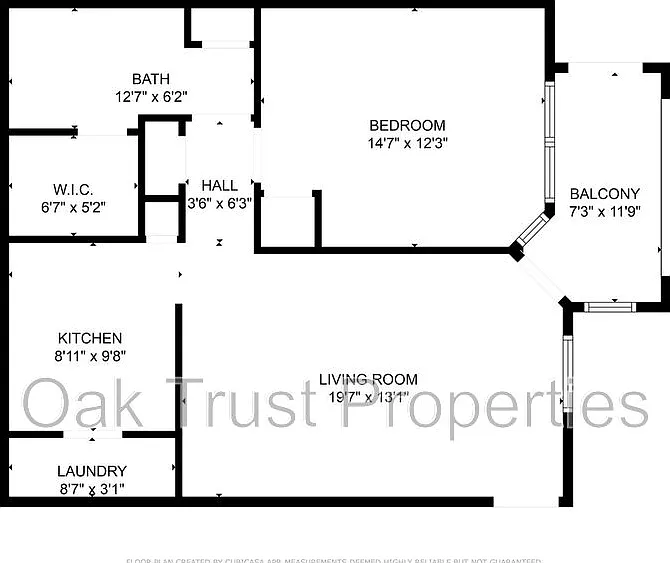1 bed, 1.0 bath, 756 sqft, $1,595 — Photo 3