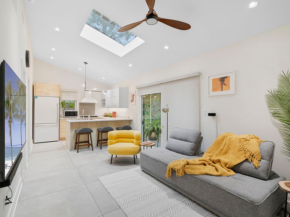 Living room + kitchen