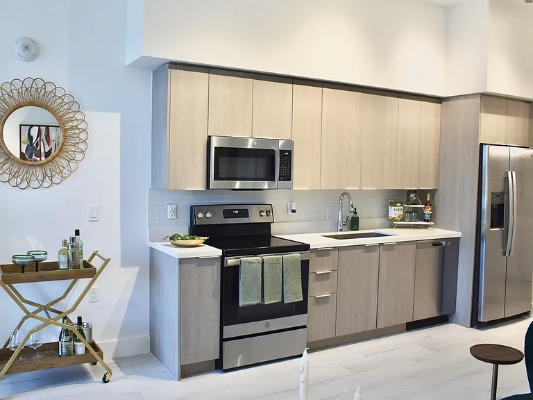 Kitchen with Stainless Steel Appliances