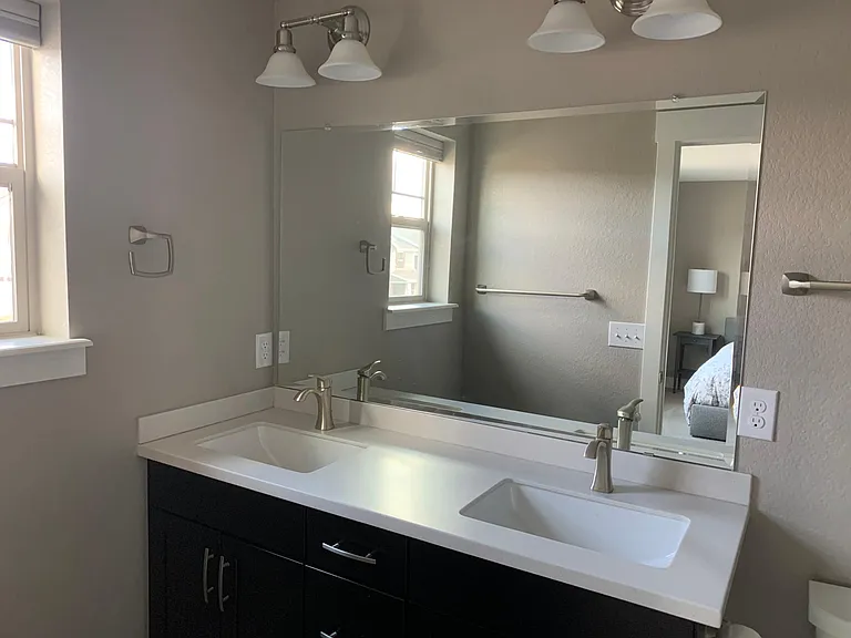 Main bath vanity
