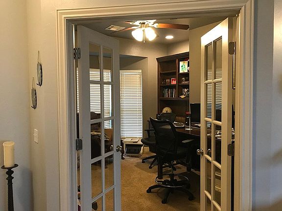 True Study with Glass Door