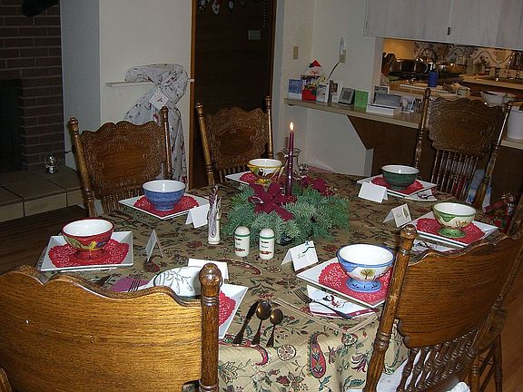 Dining Room at Holiday