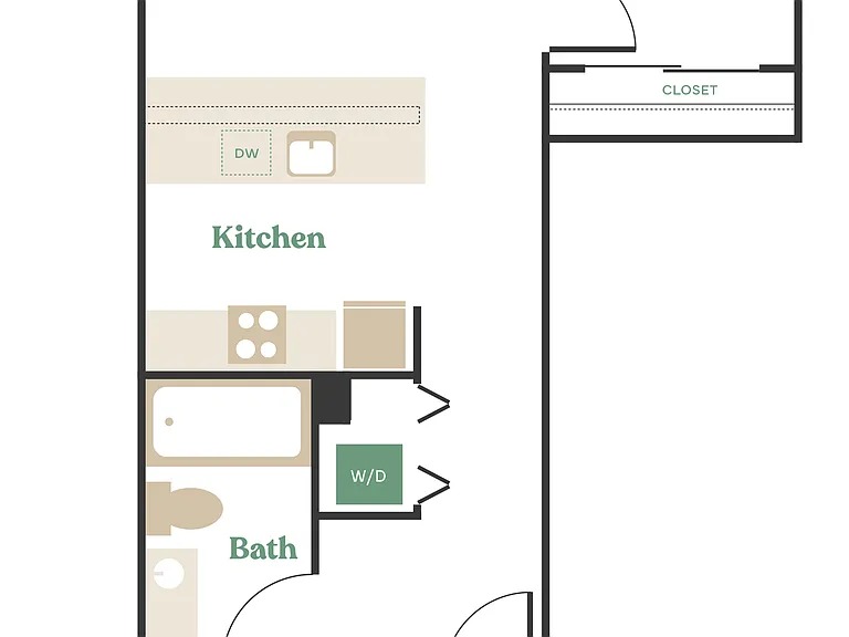 1 Bed, 1 Bath - Apt N 1 Bed, 1 Bath - Apt N