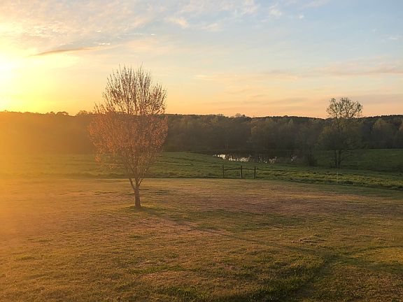 Front Porch View at Sunset