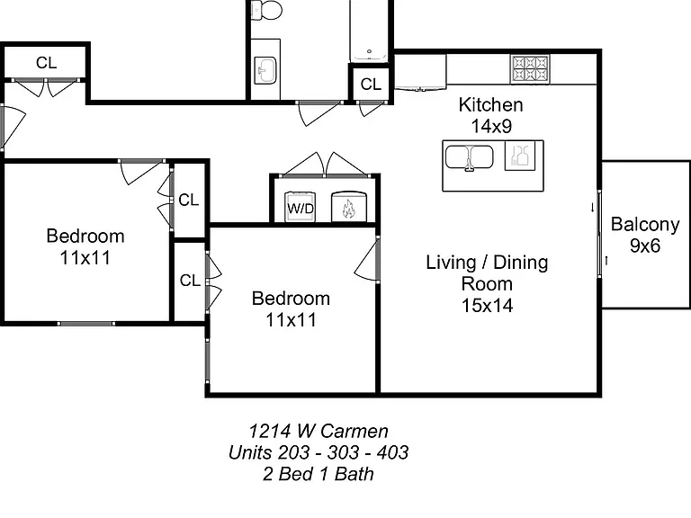 1214 W Carmen Ave #403 — Photo 15