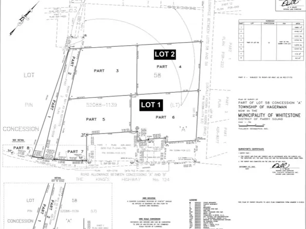 LOT 2 Moore Dr, Whitestone, ON P0A 1G0