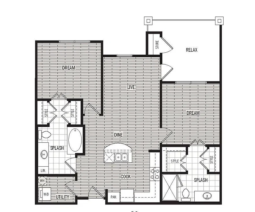 Floor plan B2