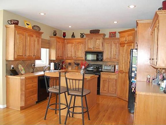 Hardwood kitchen