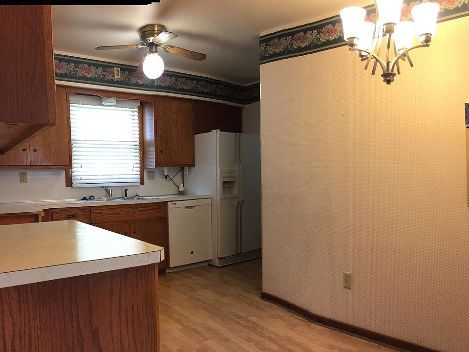 kitchen view from hall area.