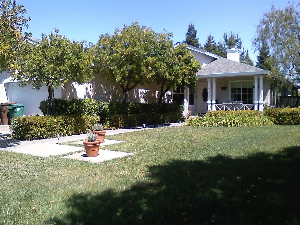 Large front yard