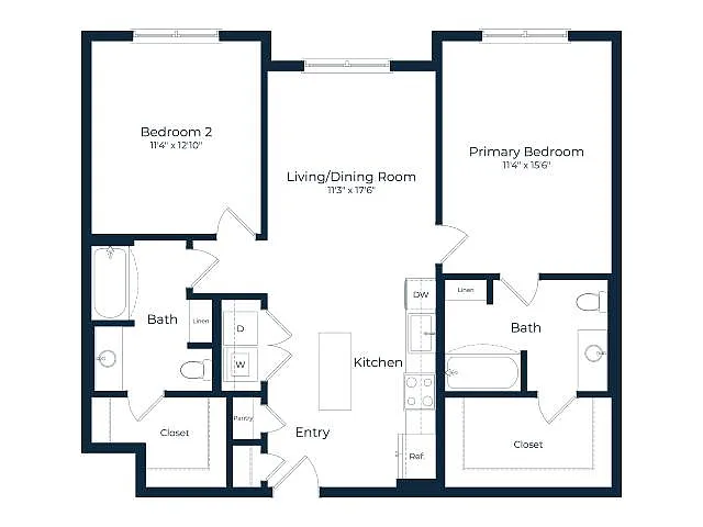 Floor plan B2