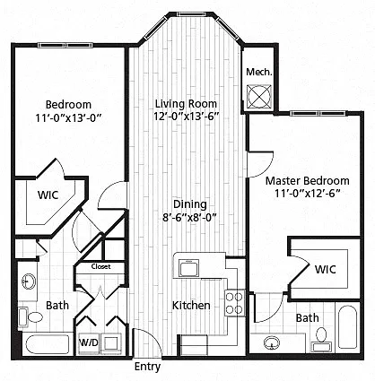 Floor plan C1MB