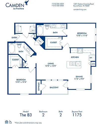 Floor plan B3